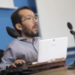 El secretario general de Podemos en Aragón, Pablo Echenique