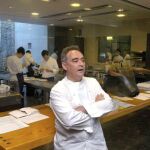 Ferran Adrià, en su restaurante El Bulli
