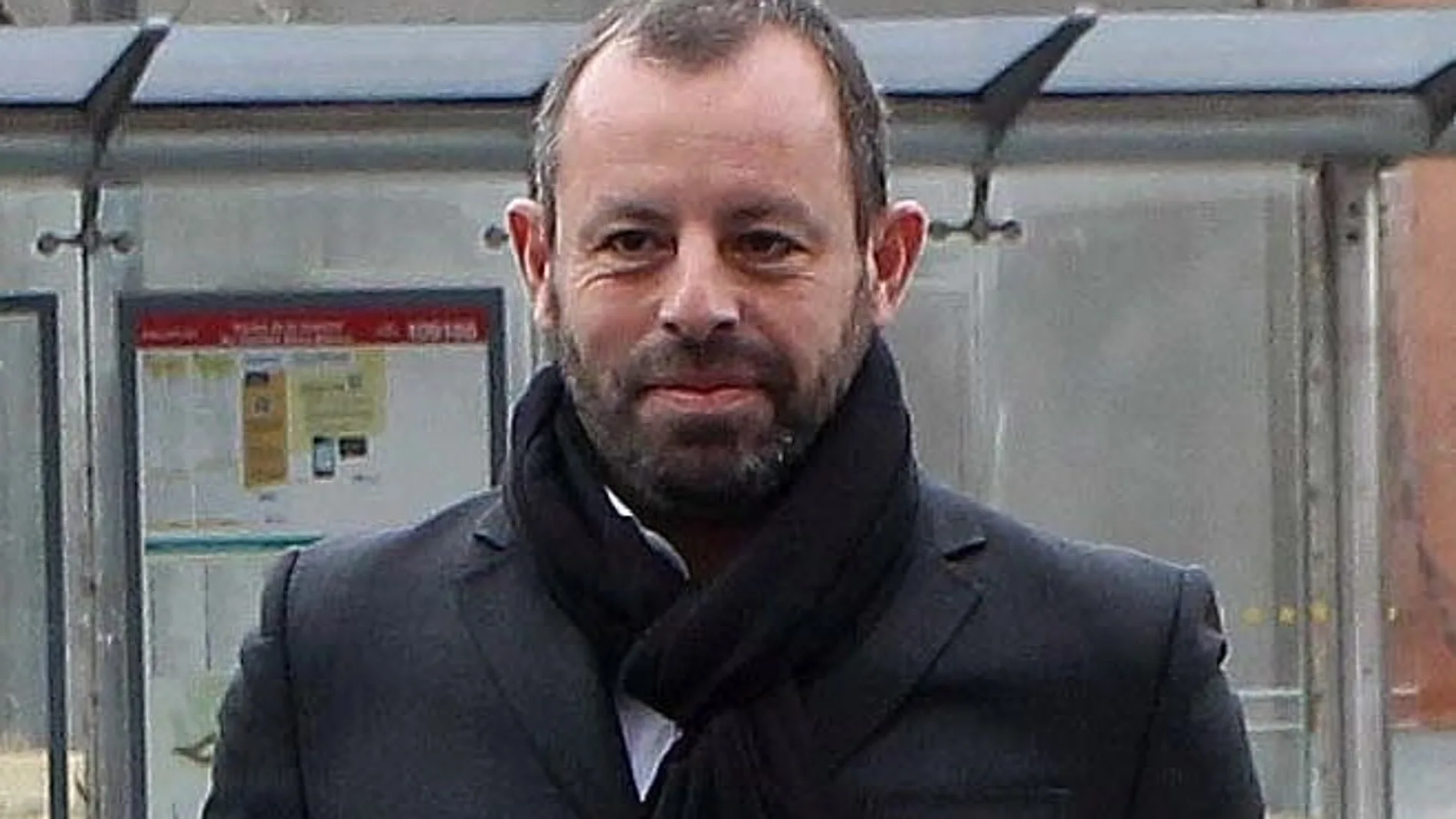 Sandro Rosell llegando a los juzgados de Barcelona.