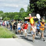 Jóvenes de la diócesis de Toledo en su ruta hacia la tumba del Apóstol en Santiago de Compostela