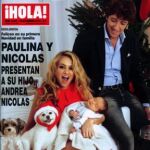 Paulina y Nicolás presentan a su hijo, Andrea Nicolás
