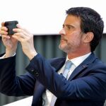 Manuel Valls, en un coloquio ayer en Madrid