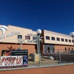 Vista de la fachada del Night Club Paradise, uno de los mayores prostíbulos de Europa, con capacidad para acoger a unas doscientas trabajadoras sexuales