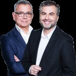 «Más de uno», el nuevo programa matinal que dirigen y presentan Carlos Alsina y Juan Ramón Lucas consigue 1.931.000 seguidores