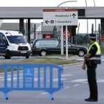 Los restos mortales de una de las víctimas del accidente del vuelo 4U9525 de Germanwings