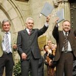 La instantánea tomada en 2003 poco después de que ERC, ICV y PSC firmaran el Pacto del Tinell