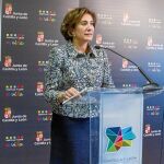 La consejera de Cultura y Turismo, María Josefa García Cirac, realiza un balance de Intur