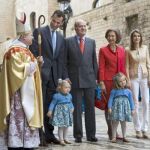Las infantas Leonor y Sofía, protagonistas en la Misa de Pascua