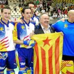 Carod acompañó a la selección catalana de hockey en el campeonato mundial B que se disputó en Macao en el año 2004
