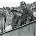 Jean Cocteau, Pablo Picasso y Luis Miguel Dominguín