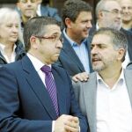 Patxi López, con Jesús Eguiguren, que gestionará estas transferencias