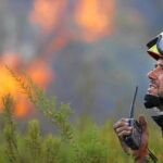 Imagen de un incendio que afectó el pasado mes de agosto a la población alicantina de Alcoy