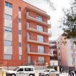 En la imagen, un bloque de pisos protegidos de la Generalitat en el municipio de Gavà