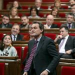 Artur Mas, en el Parlamento catalán