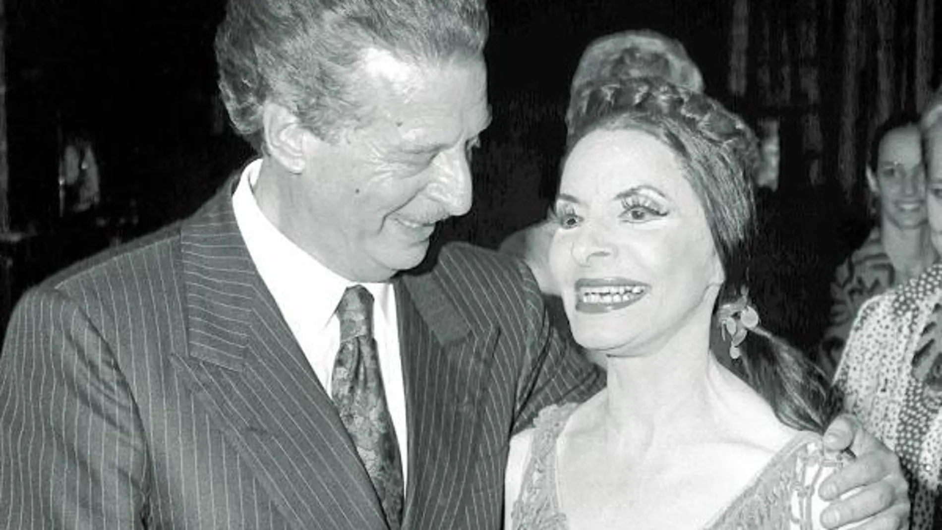 Con el tenor Alfredo Kraus