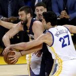 Marc gasol, durante el encuentro