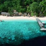 La isla de Borneo cautivó a la pareja.