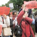 Miles de personas secundan la protesta cívica en toda España