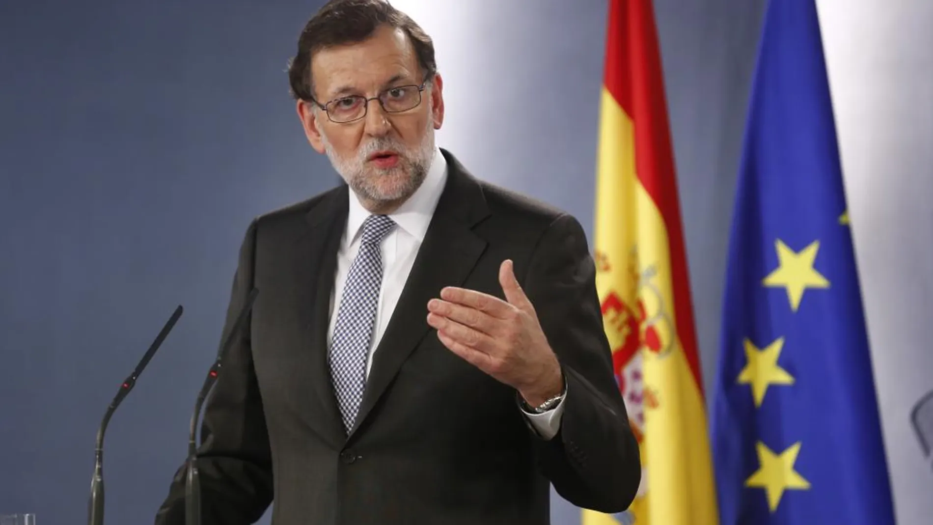 El presidente del Gobierno en funciones, Mariano Rajoy