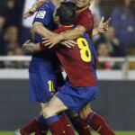 Xavi, Iniesta y Messi, finalistas del Balón de Oro