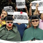 Los guardias civiles tomarán hoy la calle para expresar públicamente sus reivindicaciones