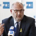 El portavoz adjunto de JxCat, Eduard Pujol. EFE/ Andreu Dalmau.