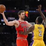 Pau Gasol, durante el encuentro ante Los Angeles Lakers.