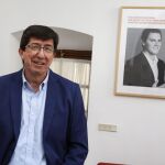 El líder de Ciudadanos en la región, Juan Marín