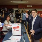 Patxi López fue el candidato más madrugador