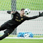 Cásting de porteros. El belga Courtois empieza hoy el Mundial contra Panamá / Reuters