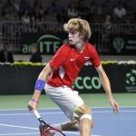 Andrey Rublev (194, en la clasificación de la ATP), de 17 años
