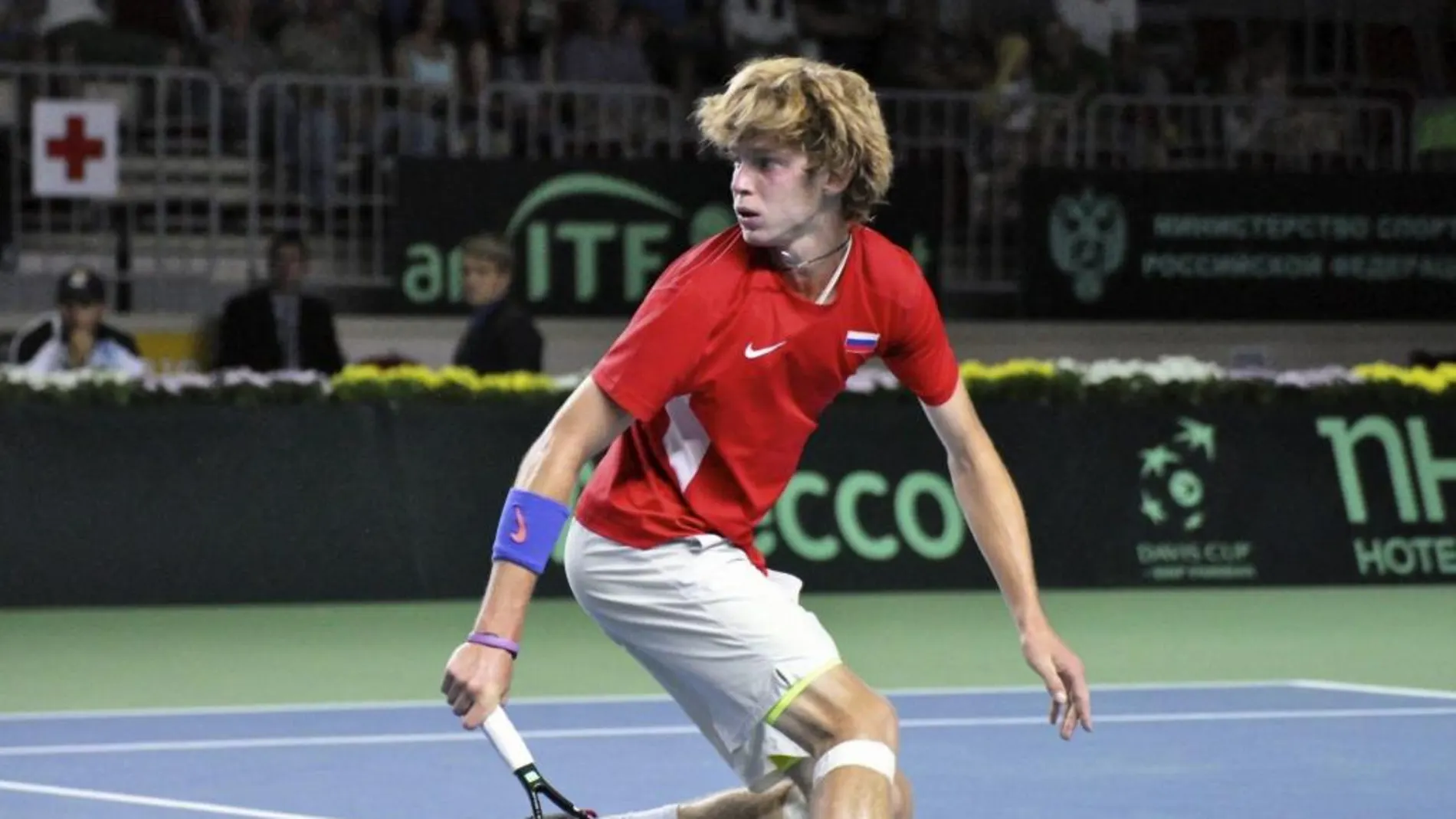 Andrey Rublev (194, en la clasificación de la ATP), de 17 años