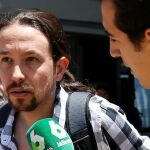El líder de Podemos, Pablo Iglesias