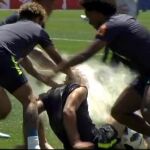 Entrenamiento de la selección brasileña