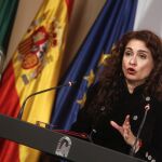 La consejera de Hacienda, María Jesús Montero
