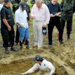 El juez, durante una investigación en Colombia en 2008
