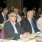 El presidente de Murcia y vicepresidente primero del CDR, Ramón Luis Valcárcel, en el acto celebrado ayer