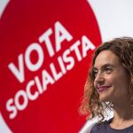 La candidata del PSC a las elecciones generales, Meritxell Batet,