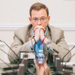 El exasesor del grupo popular municipal Jesús Gordillo, ayer durante su comparecencia en la comisión de investigación por supuesto blanqueo