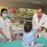 Imagen de uno de los niños intervenidos en La Fe