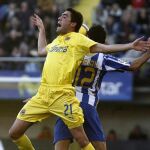 Bruno Soriano, en un partido de su equipo contra el Deportivo
