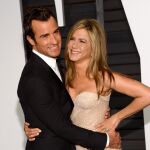 Justin Theroux y Jennifer Aniston.