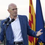 Raül Romeva, número uno de la lista independentista.