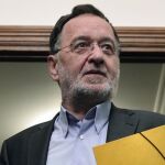 El portavoz de la Plataforma de Izquierda -ala radical de Syriza-, Panayotis Lafazanis.