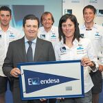 Endesa recibe a Edurne Pasabán tras sus «14 ocho miles»