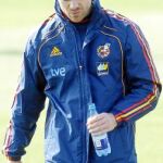 Todo quedó en un susto. En principio, la presencia de Xabi Alonso no peligra ante Suiza