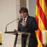 El presidente de la Generalitat, Carles Puigdemont
