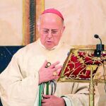 El cardenal arzobispo de Valladolid, Ricardo Blázquez, durante la homilía de la fiesta de San Pedro Regalado