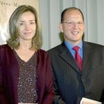 El príncipe Kardam, con su esposa Miriam Ungría