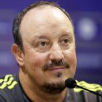 El entrenador del Real Madrid, Rafa Benítez